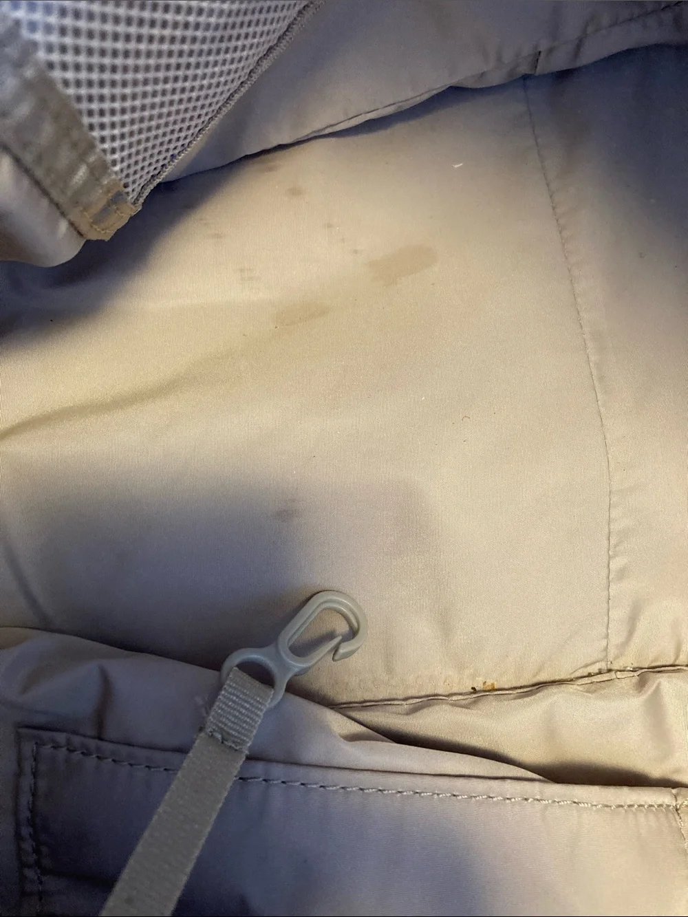 Athleta All About Tote Bag. Cream EUC. Note light stains at bottom
